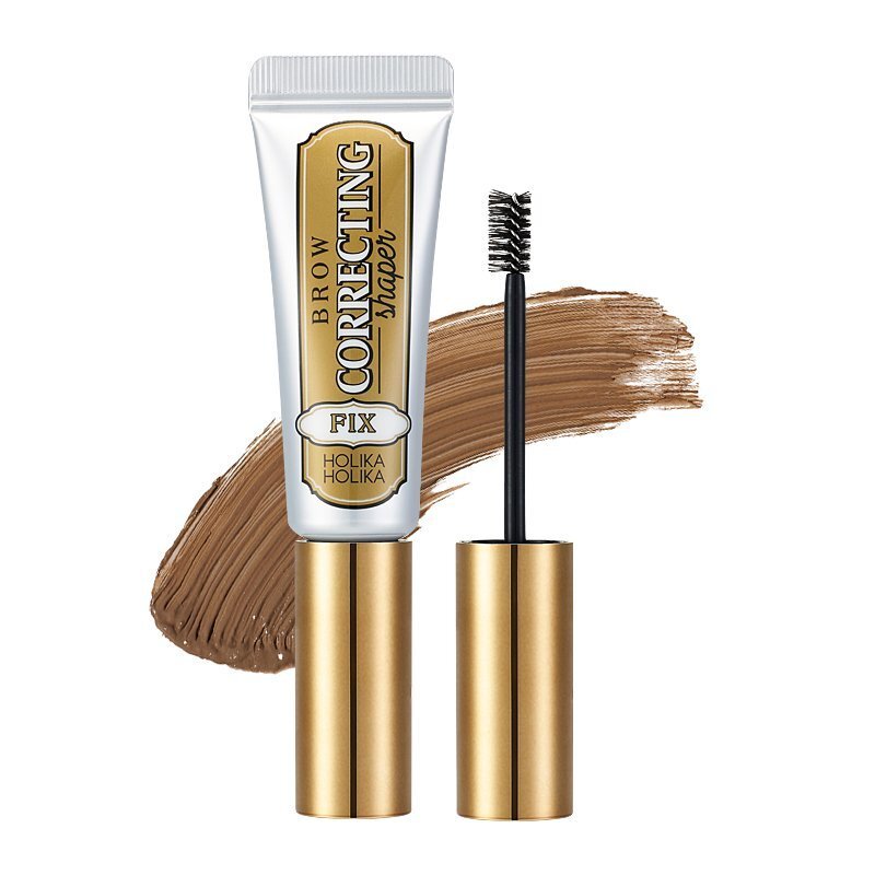 Holika Holika Brow Correcting Shaper 02 Dark Brown – antakių modeliavimo gelis 